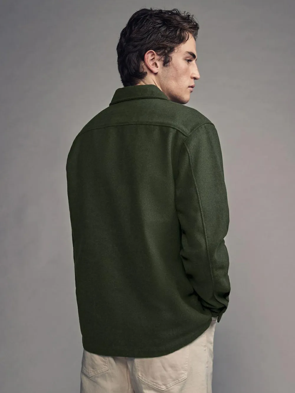 Next Twin Pocket Shacket Overshirt with Wool^ Blazers & Formal Jackets
