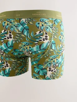 Next Signature Cotton Rich Boxers 4 Pack^ Underwear|Underwear