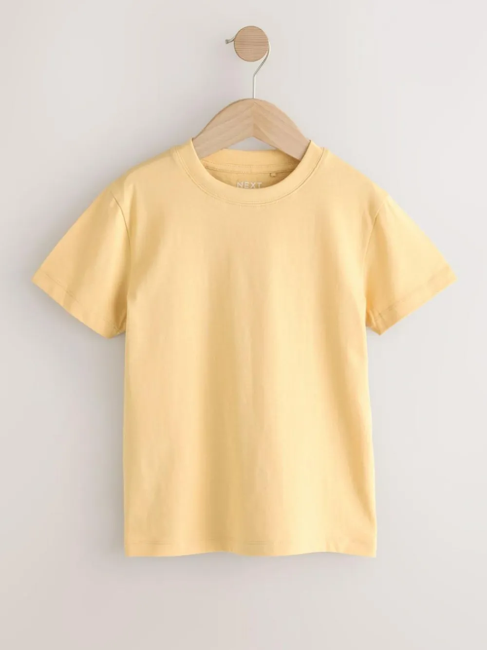 Outlet Next Green/Blue/Yellow/Purple Regular Fit Short Sleeves T-Shirts 4 Pack (3-16yrs)