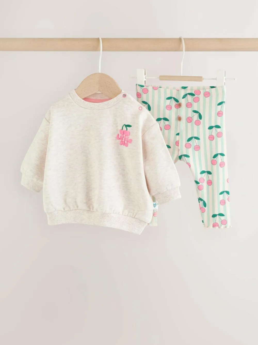 Next Baby Sweatshirt and Leggings 2 Piece Set (0mths-2yrs)^ Baby Girls|Sweatshirts & Hoodies