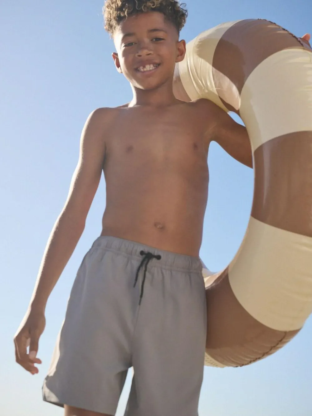 Hot Next Active Swim Shorts (3-16yrs) Grey