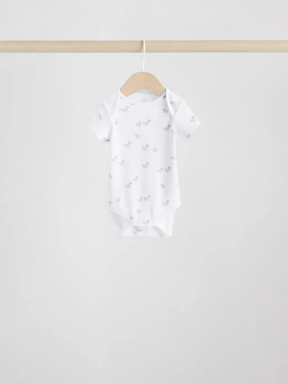 Discount Next Grey Baby Short Sleeved Bodysuits 5 Pack