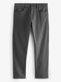 Hot Next Grey Charcoal Slim Fit Comfort Stretch Jeans