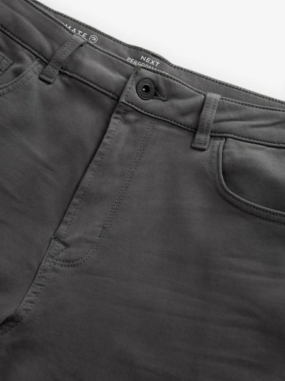 Hot Next Grey Charcoal Slim Fit Comfort Stretch Jeans