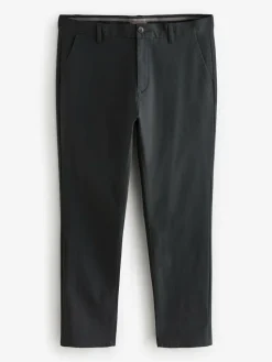 Best Next Grey Charcoal Slim Fit Stretch Chinos Trousers
