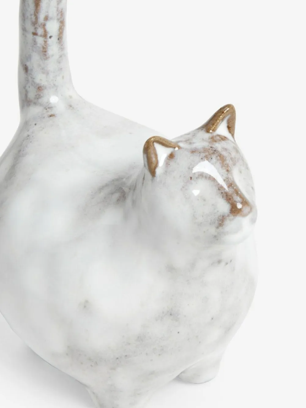 New Next Grey Chester The Cat Ring Holder