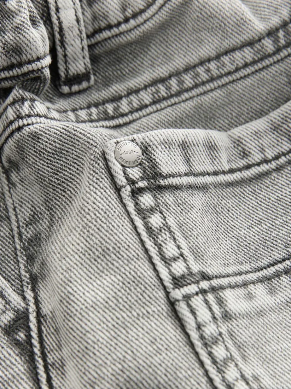 New Next Pleat Front Jeans (3mths-7yrs) Grey Denim