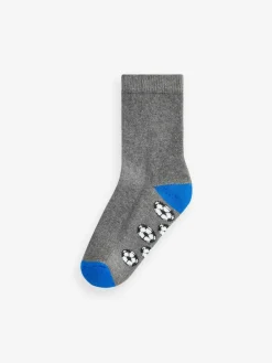 Sale Next Cotton Rich Cushioned Socks 7 Pack Grey Football