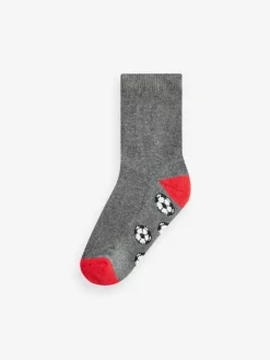 Sale Next Cotton Rich Cushioned Socks 7 Pack Grey Football