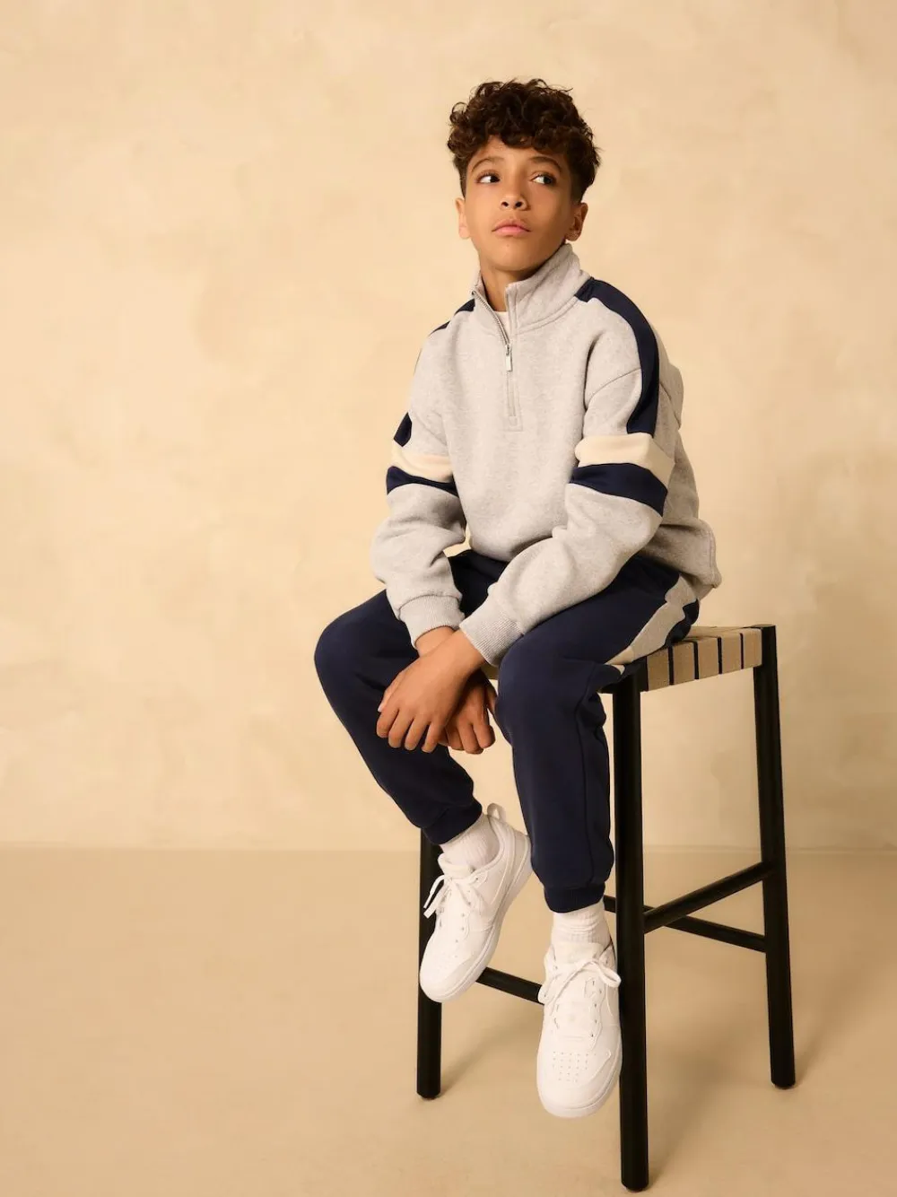 Next Funnel Zip Neck Sweatshirt and Joggers Set^BOY Sweatshirts & Hoodies|Sweat Pants