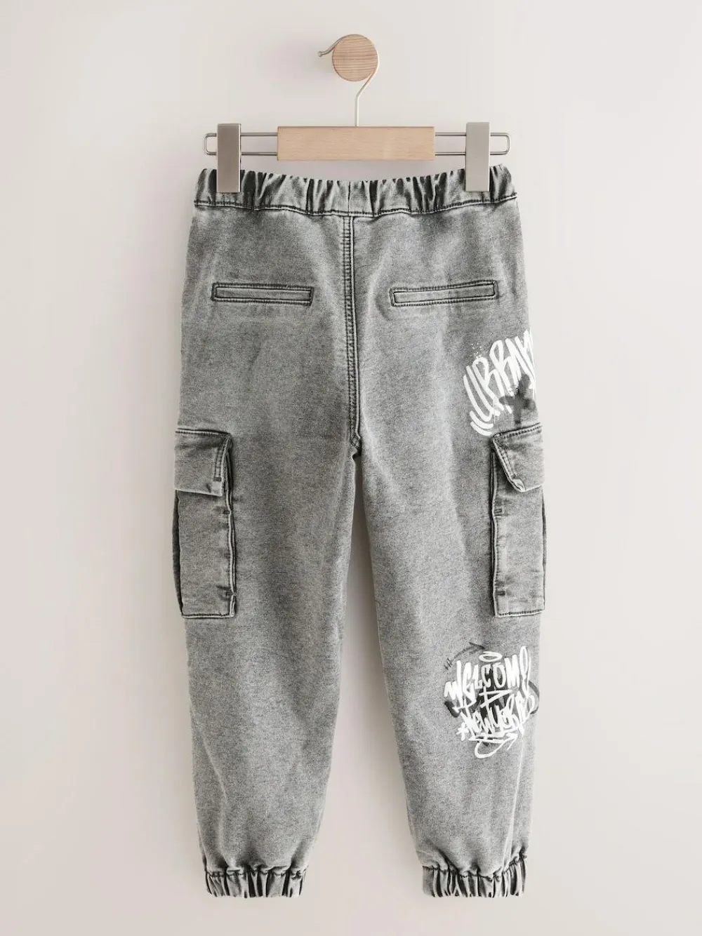 Next Cargo Jeans With Elasticated Waist (3-16yrs)^BOY Jeans|Jeans