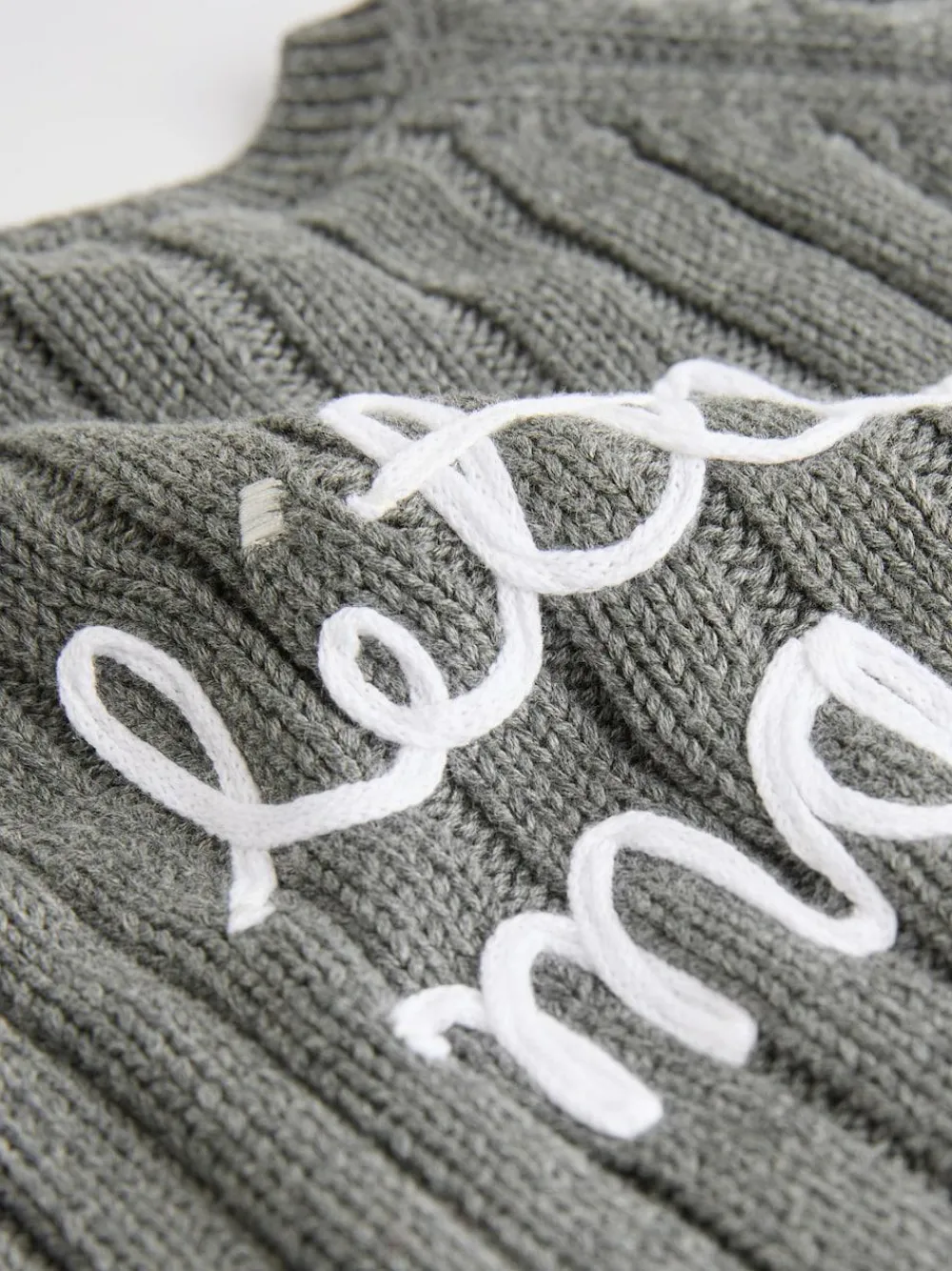 Clearance Next Grey Little Man 100% Cotton Cardigan (0mths-2yrs)