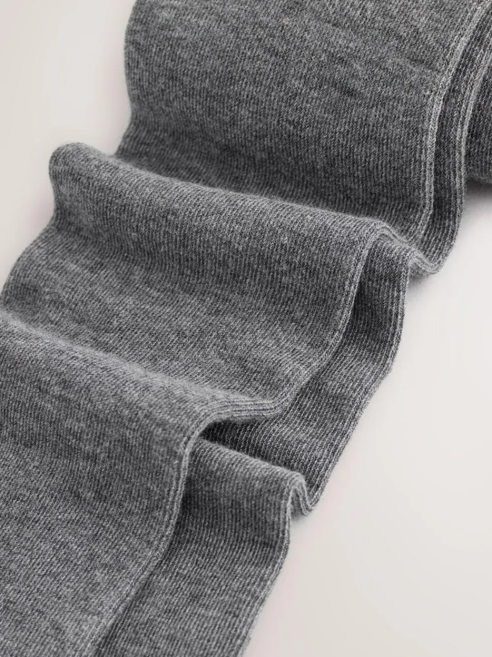 Next Longer Length Cotton Rich School Tights 3 Pack Grey