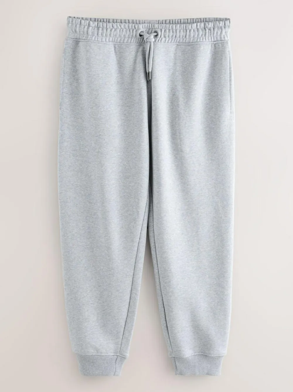 Hot Next Slim Fit Slim Fit Brushback Heavyweight Joggers Grey Marl