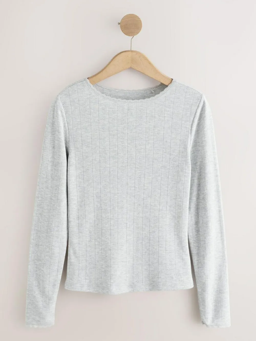 Next Thermal Maximum Warmth Cosy Pointelle Long Sleeved Top^Women Thermals