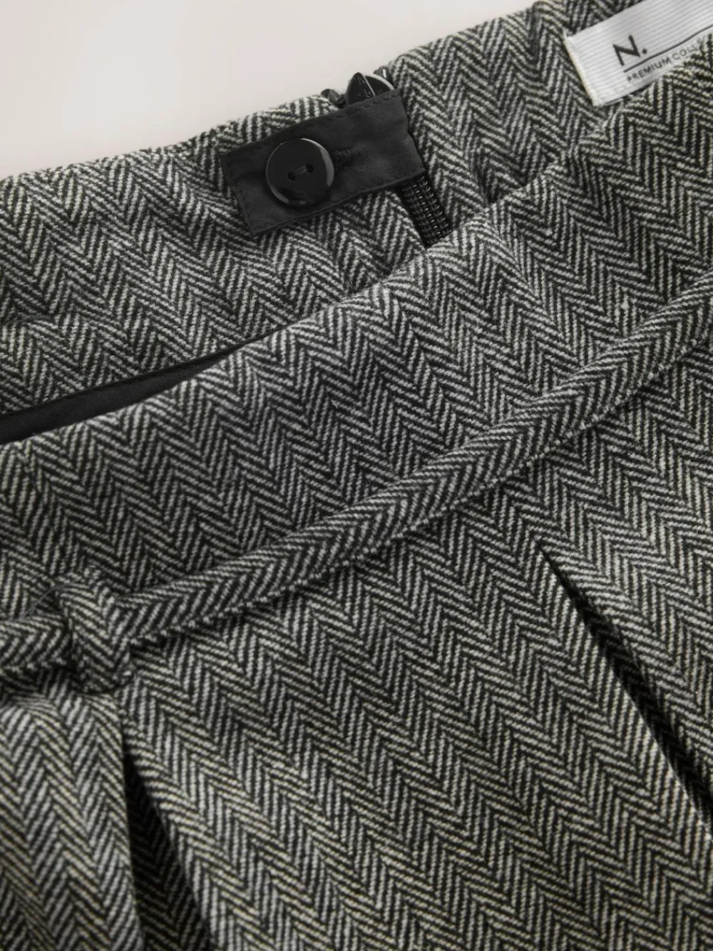 Online Next Grey Mini Kilt Skirt With Wool