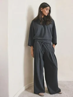 Next Grey N.Premium Brushed Wide Sweatshirt^Women Hoodies & Sweatshirts