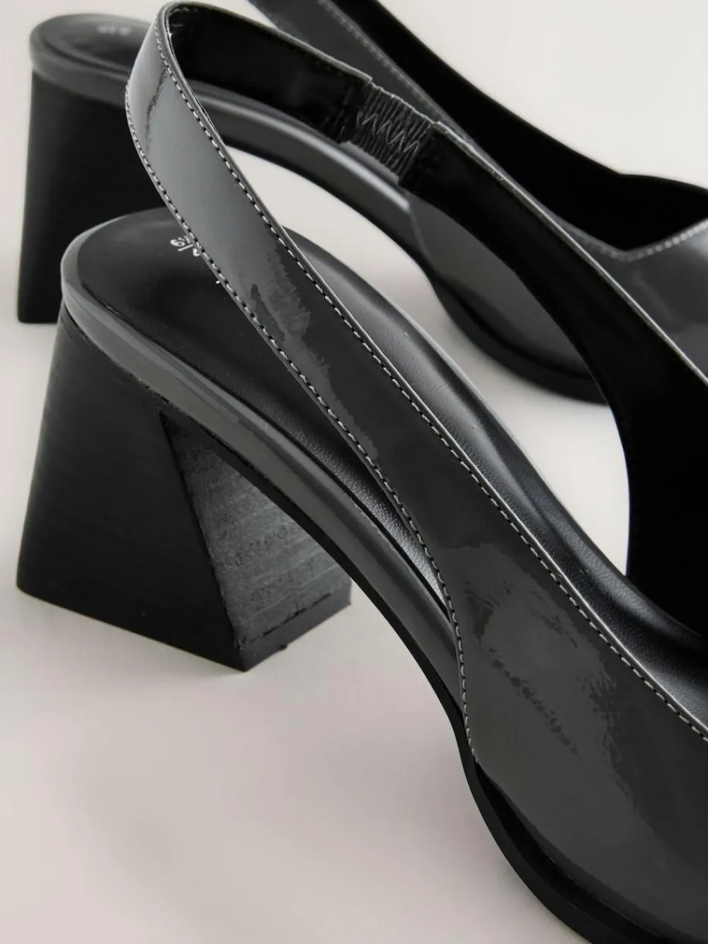 Next Forever Comfort® Pointed Toe Slingback Block Heels^Women Heels