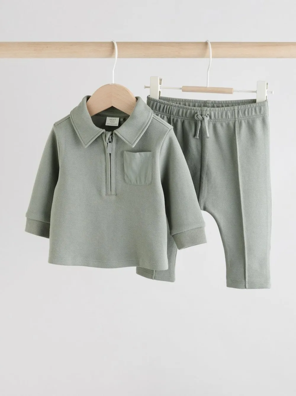Next Polo Top and Legging Baby Set (0mths-2yrs)^BOY Sets & Outfits|Sweatshirts & Hoodies
