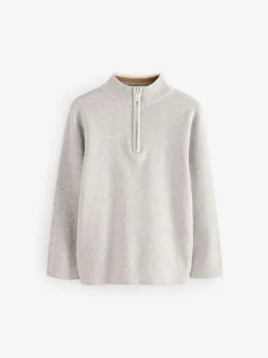 Next Quarter Zip Jumper (3-16yrs)^BOY Knitwear & Sweaters|Knitwear