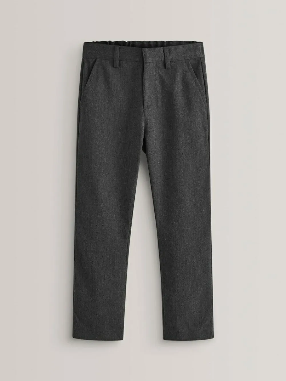 Next Slim Waist Straight Leg School Trousers (3-17yrs)^BOY Joggers|Tznius Pants