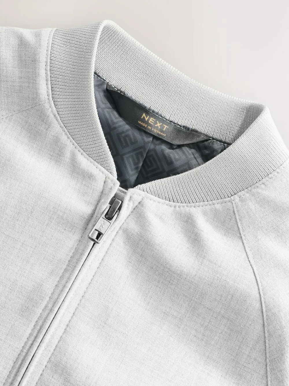 Next Grey Smart Bomber Jacket (3-16yrs)^BOY Suits & Vest|Coats & Jackets