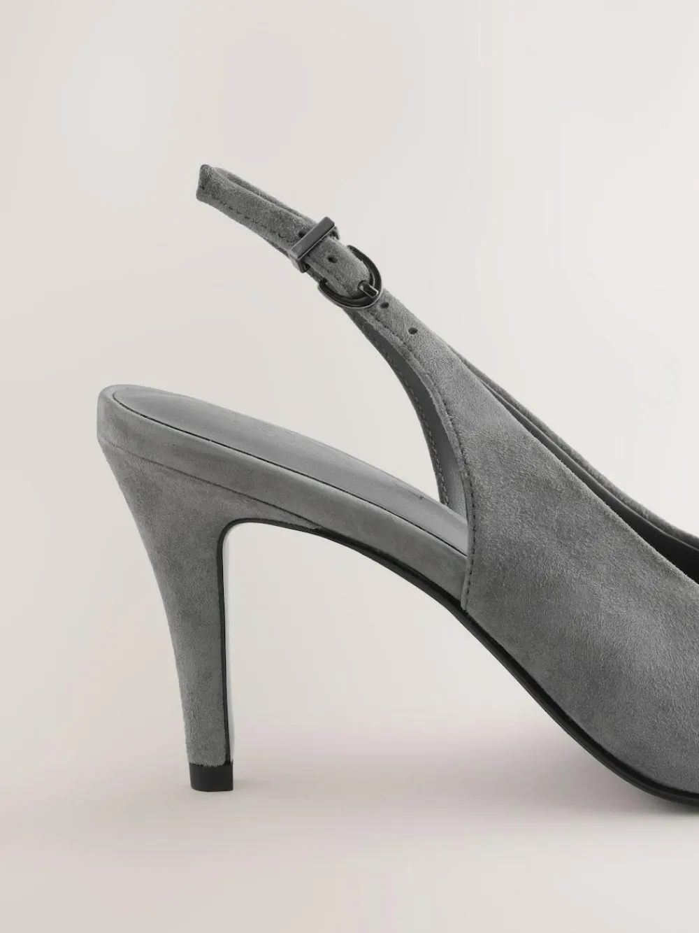 Next Forever Comfort® Leather Pointed Cutout Bow Slingback Heels^Women Heels