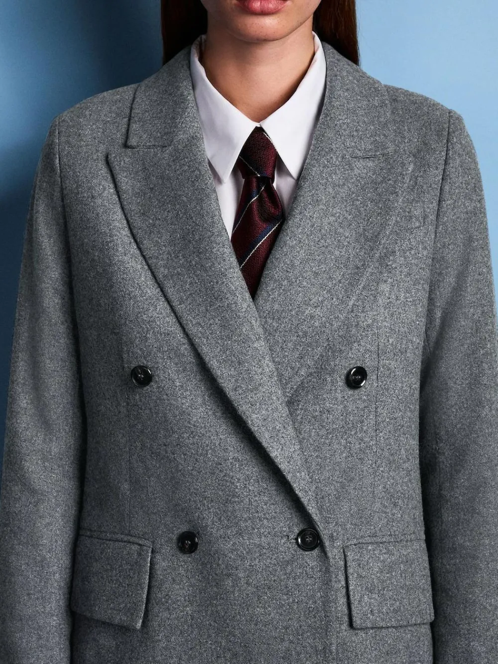 Next Tabitha Simmons X Wool Blend Double Breasted Blazer^Women Suits & Tailoring