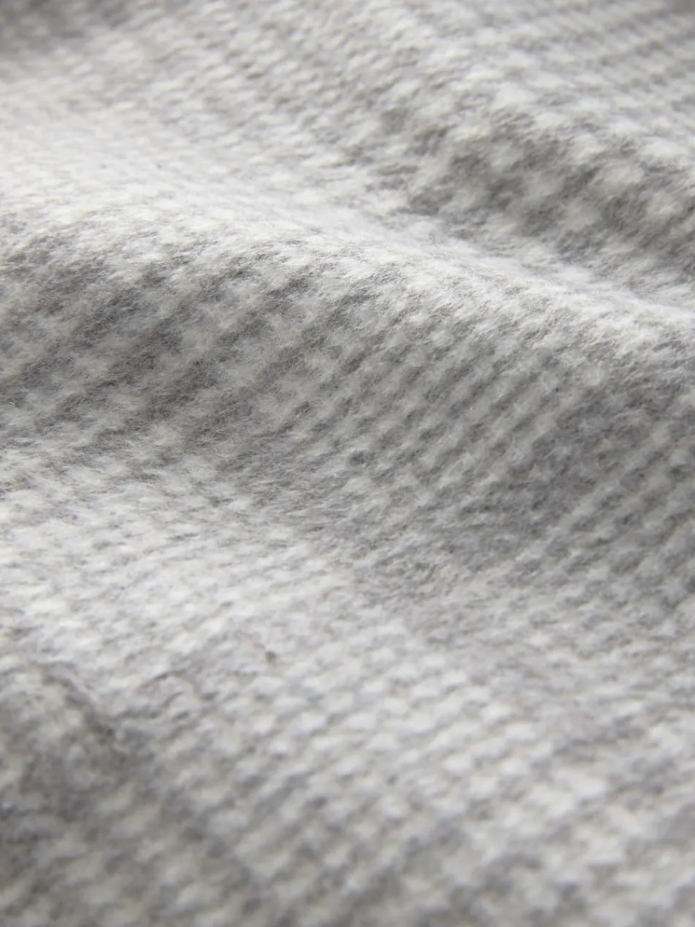 Next Grey Wool Blend Soft Touch Check Pea Coat^ Coats & Jackets|Coats & Jackets