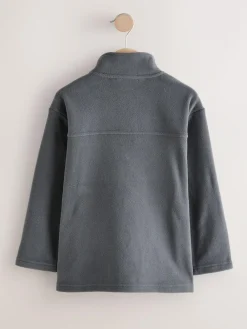 Online Next Zip-Up Fleece Jacket With Pockets (3-16yrs) Grey
