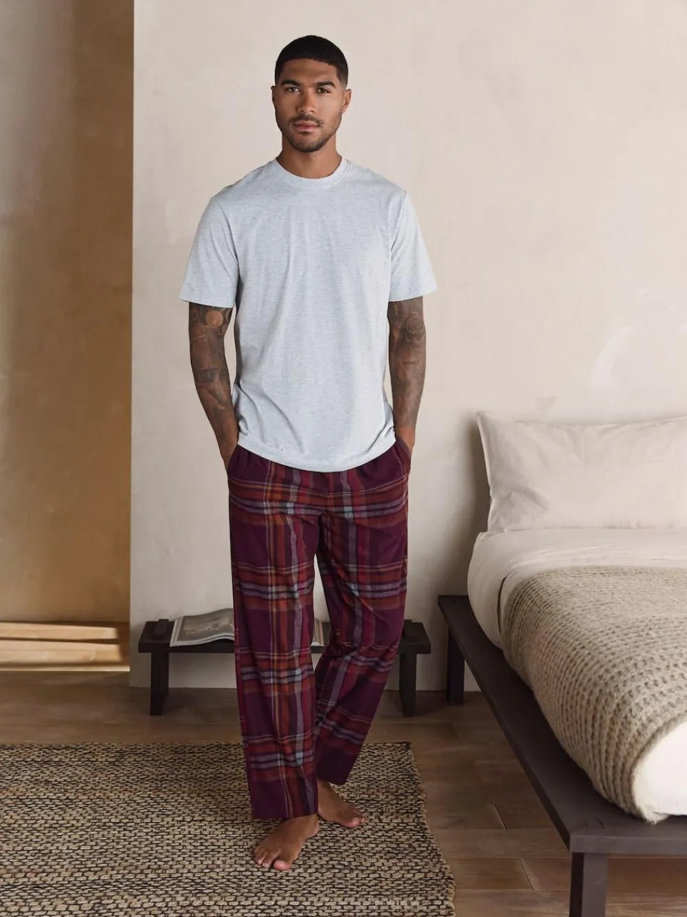 Next Motionflex Cosy Short Sleeve Pyjamas Set^ Pyjamas