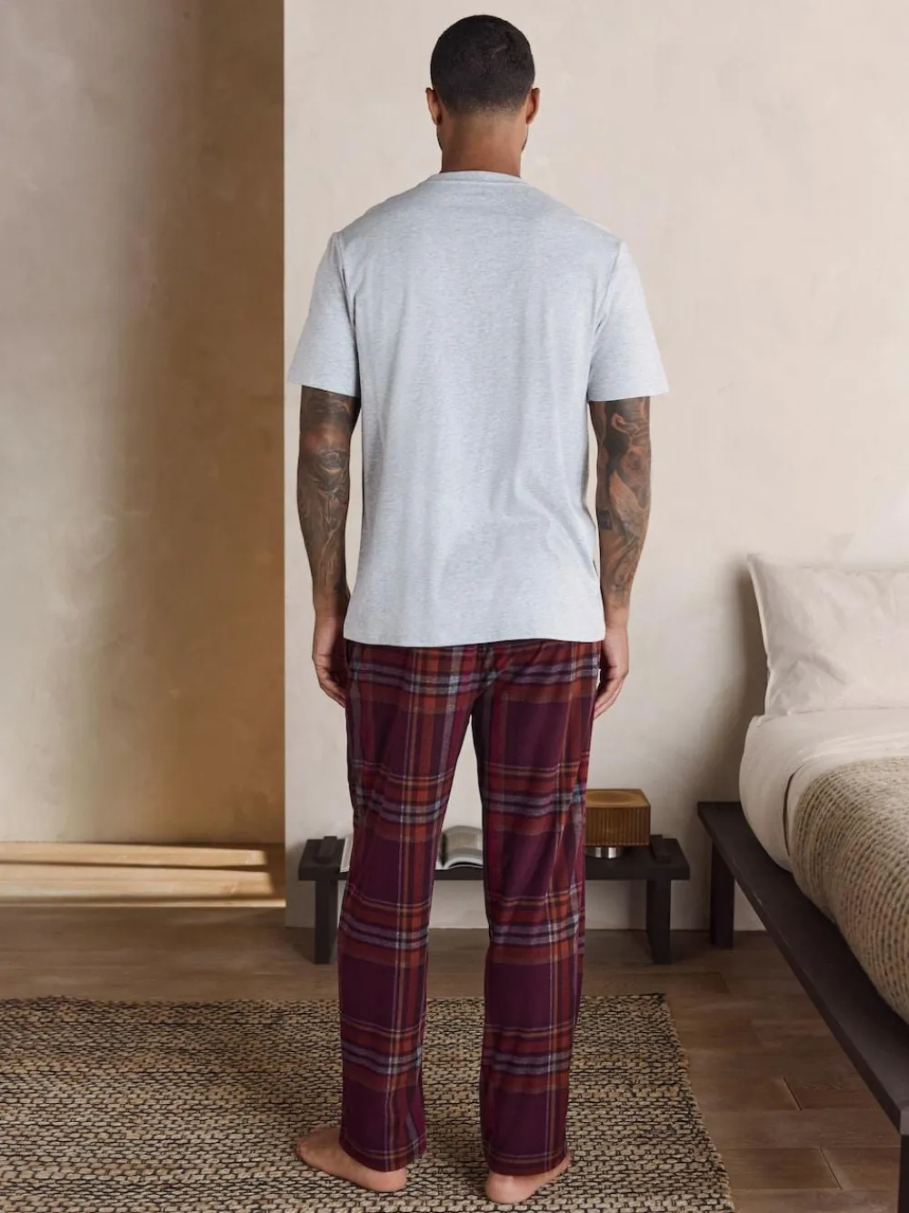 Next Motionflex Cosy Short Sleeve Pyjamas Set^ Pyjamas