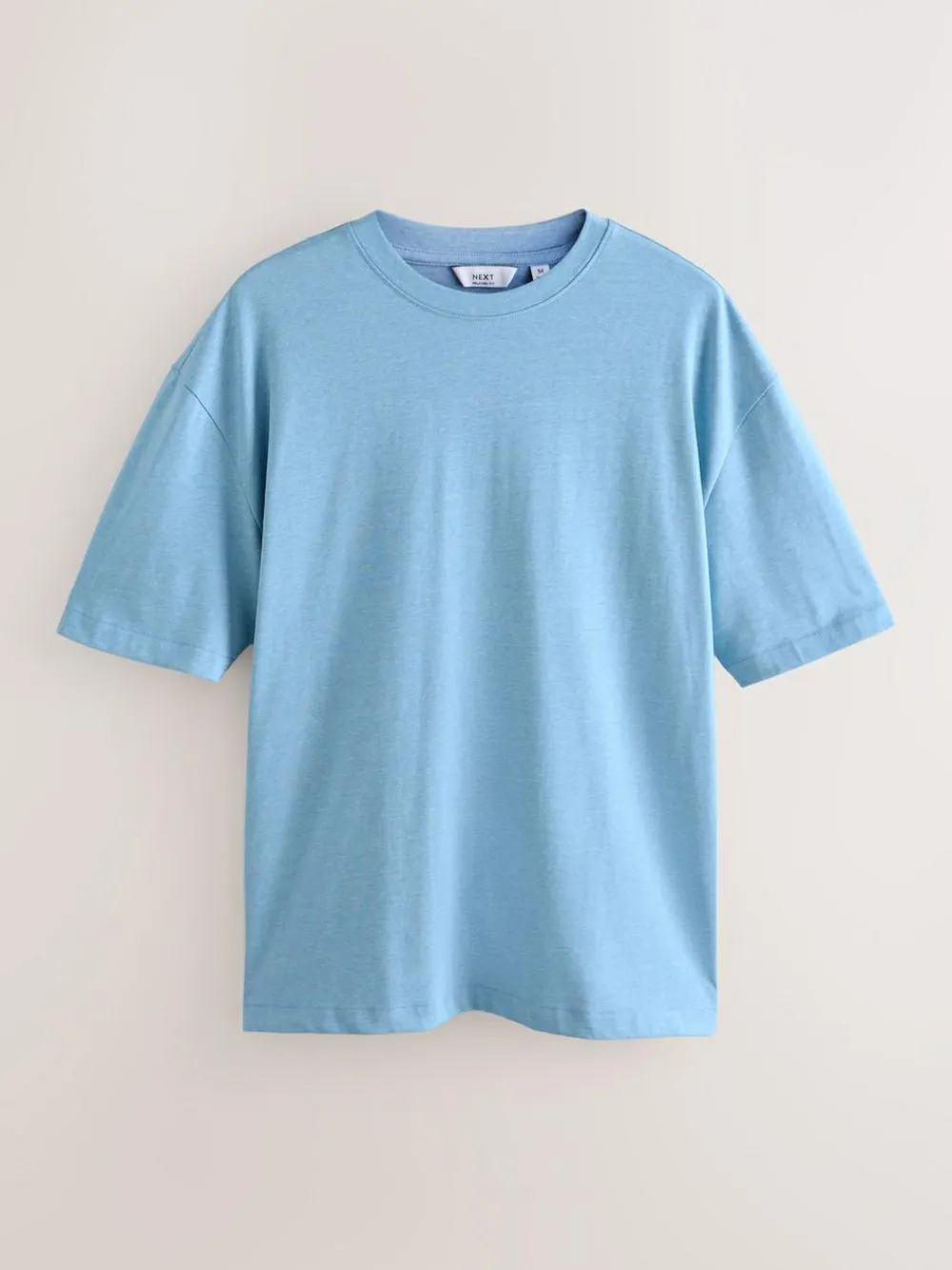 Next Grey/Light Blue/Navy Blue Marls Relaxed Fit Heavyweight T-Shirts 3 Pack^ Tops & T-Shirts
