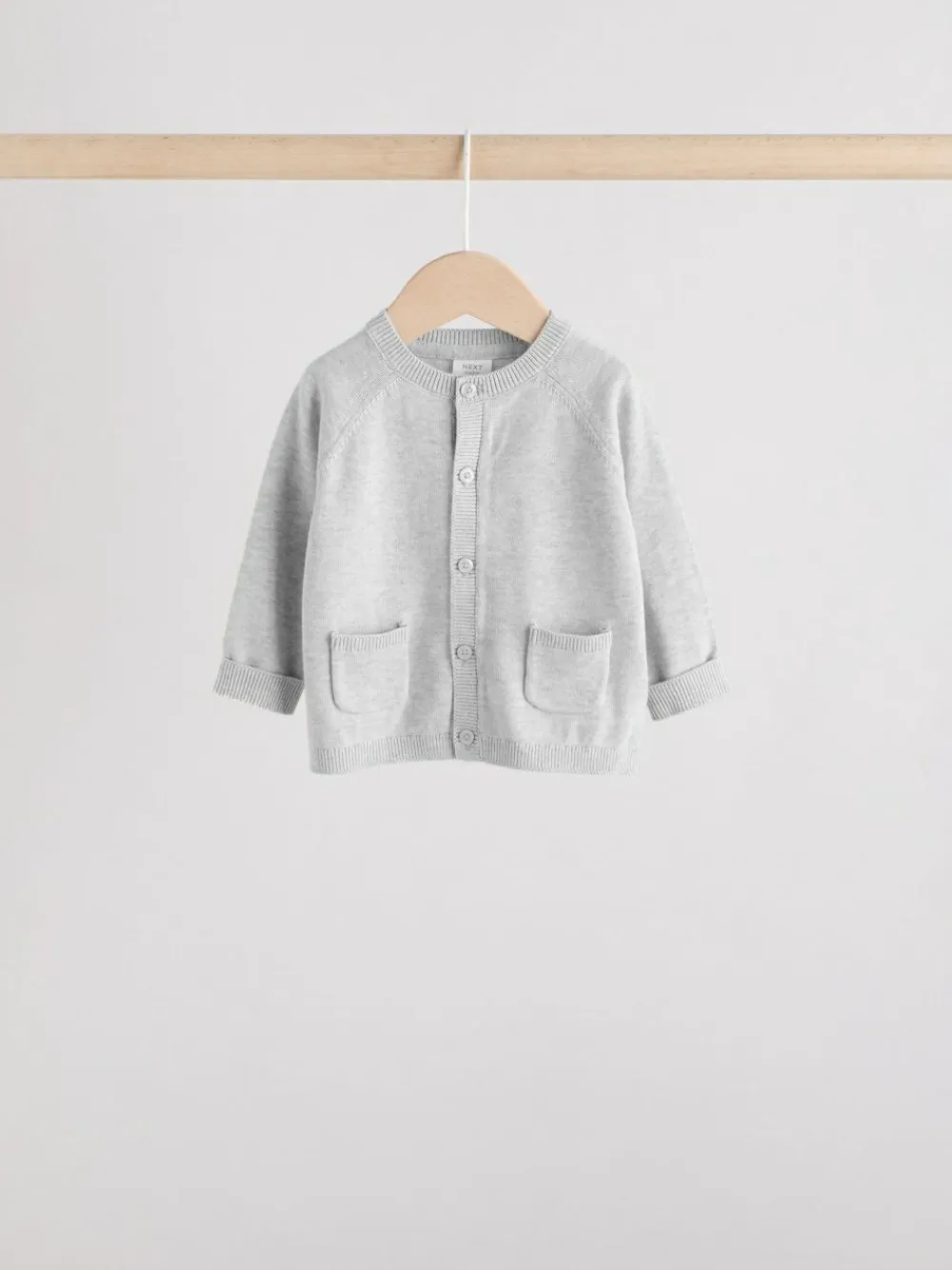 Sale Next Grey/White Grey and White 2pk Knitted Baby Cardigan