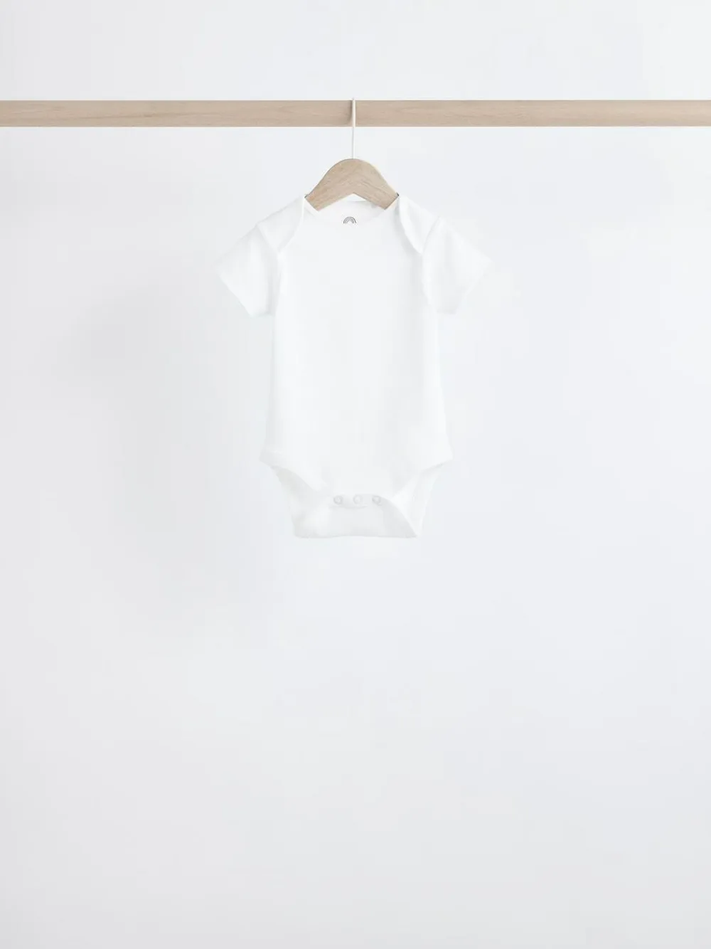 Next Grey/White Short Sleeve Bodysuits 5 Pack^BOY Bodysuits & Vests|Vests