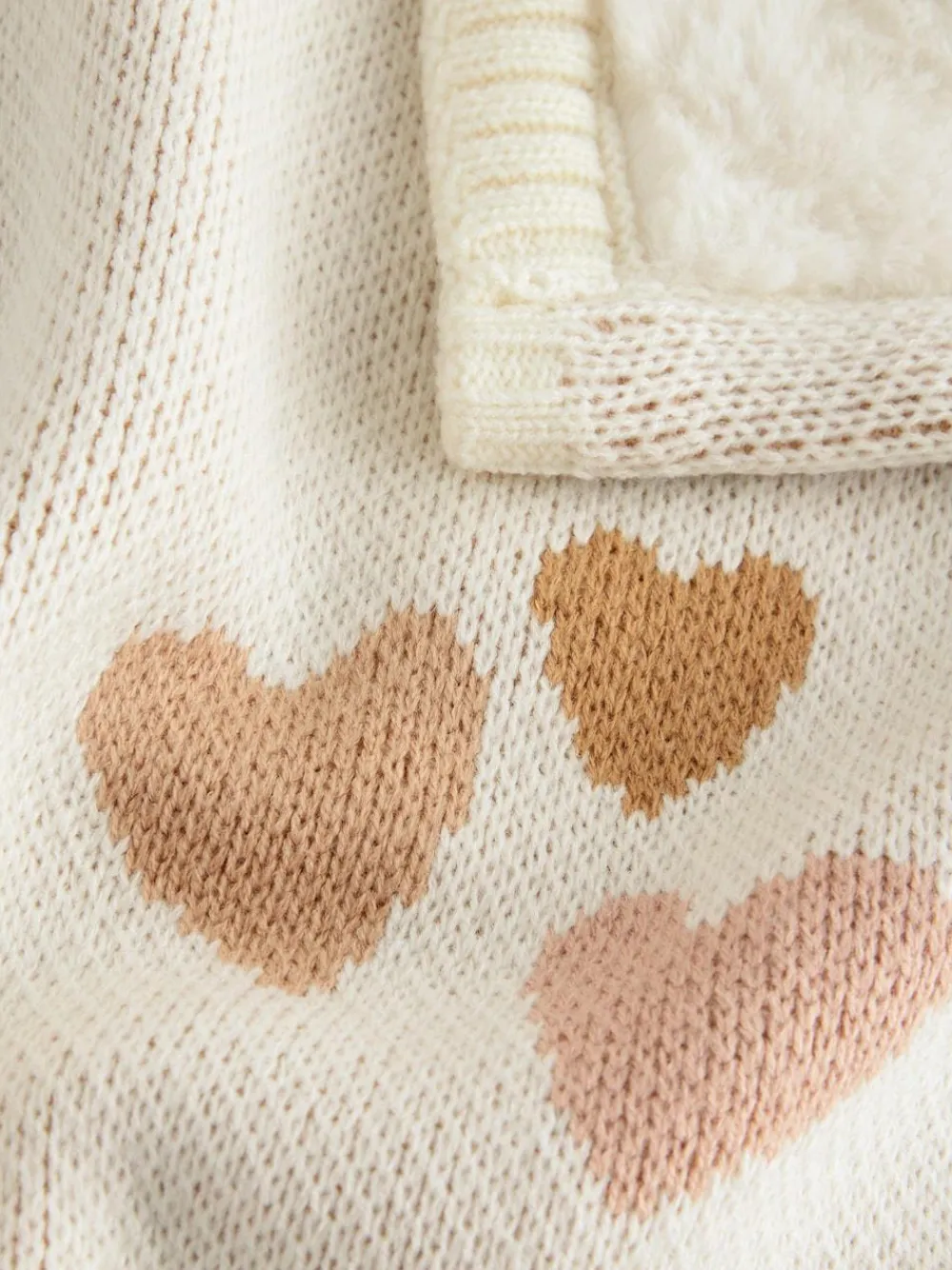 Next Knitted Baby Blanket^ Cushions & Throws|Nursery Bedding