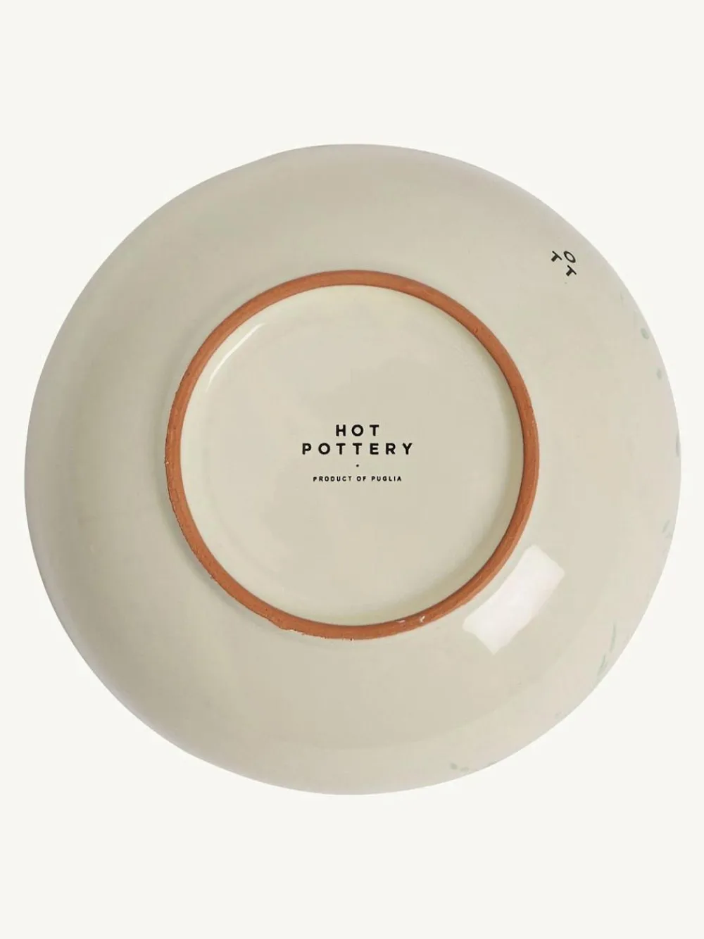Outlet Hot Pottery 12 Piece Splatter Signature Dinner Set Pistachio