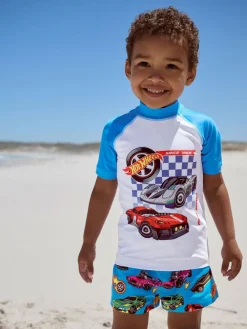 Next Rash Vest and Swim Shorts Set (3mths-7yrs)^BOY Swimwear|Swimwear