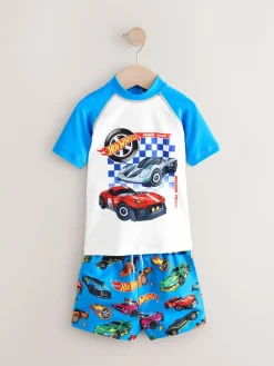 Next Rash Vest and Swim Shorts Set (3mths-7yrs)^BOY Swimwear|Swimwear