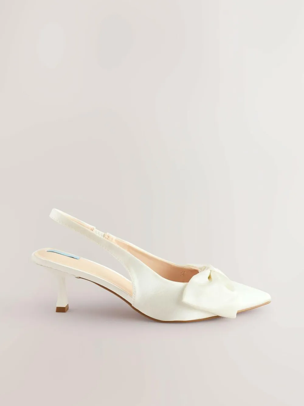 Next Forever Comfort® Wedding Satin Bow Pointed Toe Slingback Heels^Women Heels|Occasionwear
