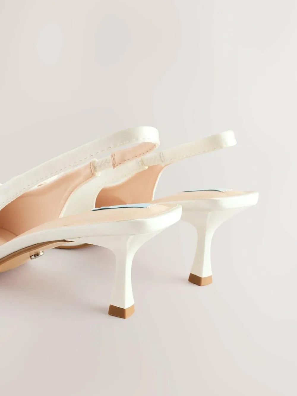 Next Forever Comfort® Wedding Satin Bow Pointed Toe Slingback Heels^Women Heels|Occasionwear