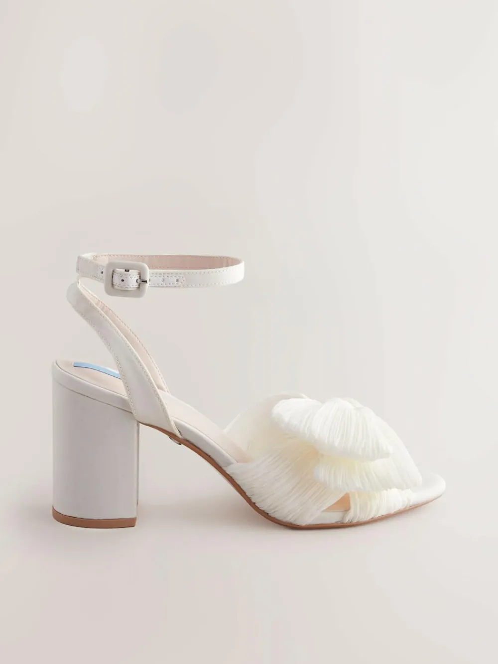 Next Ivory Forever Comfort® Wedding Bow Block Bridal Heel Shoes^Women Heels|Occasionwear