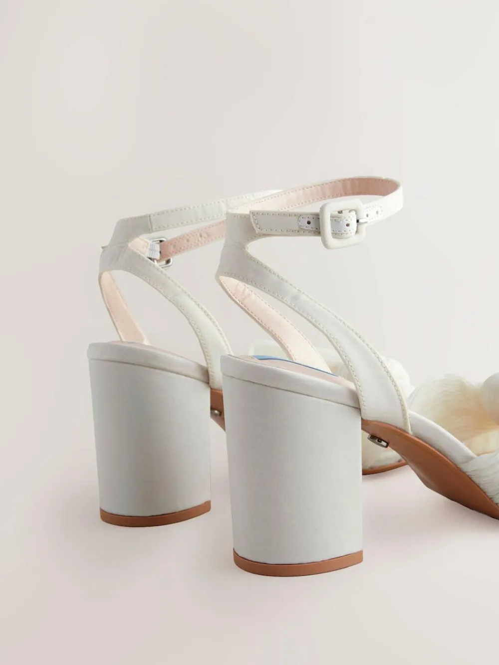 Next Ivory Forever Comfort® Wedding Bow Block Bridal Heel Shoes^Women Heels|Occasionwear