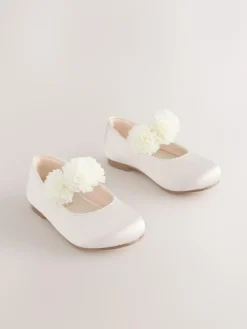 Next Standard Fit (F) Satin Flower Girl Occasion Mary Jane Shoes^ Shoes