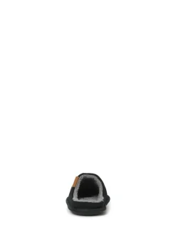 Online JACK & JONES Corduroy Mule Slippers Black