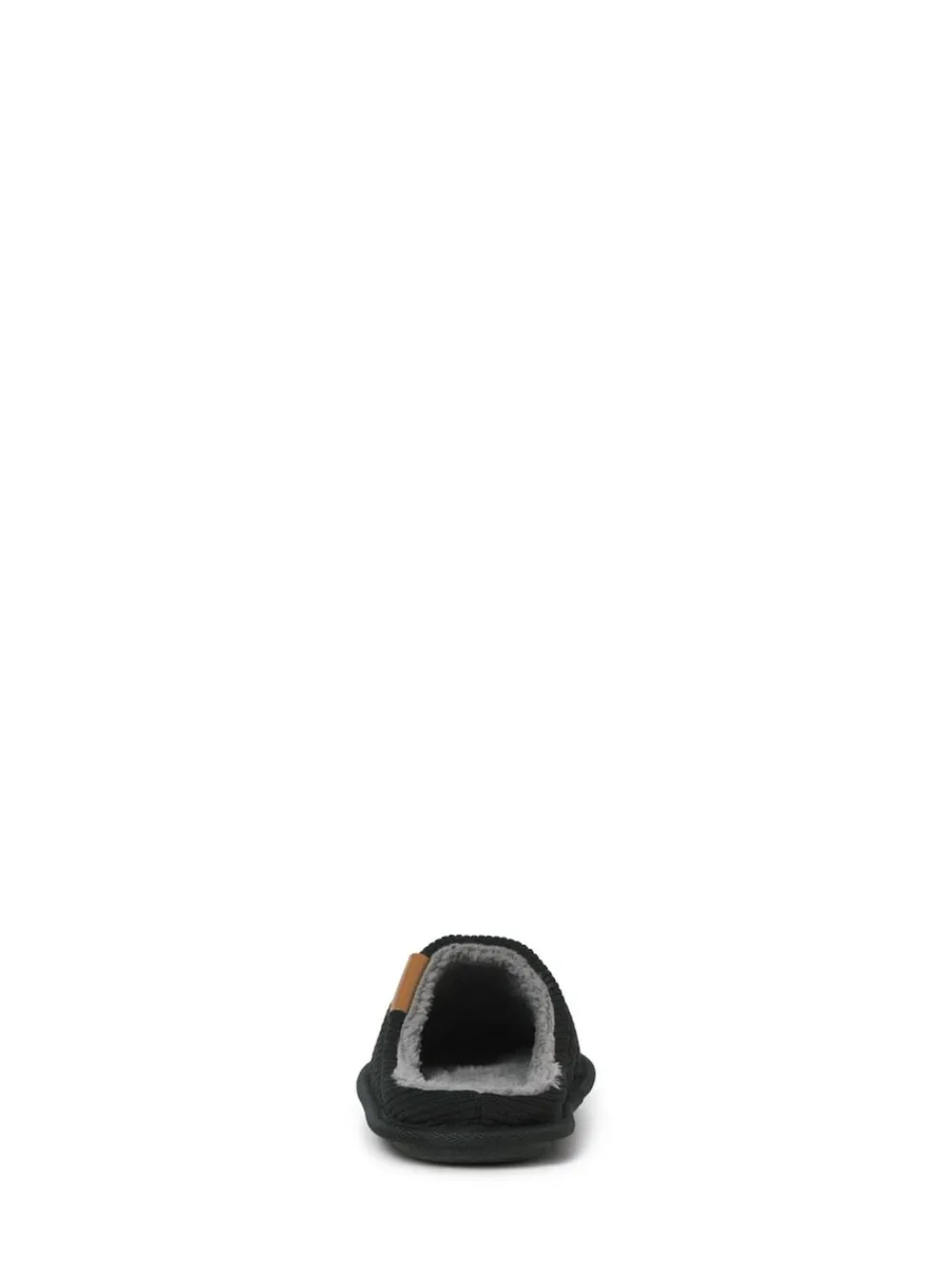 Online JACK & JONES Corduroy Mule Slippers Black