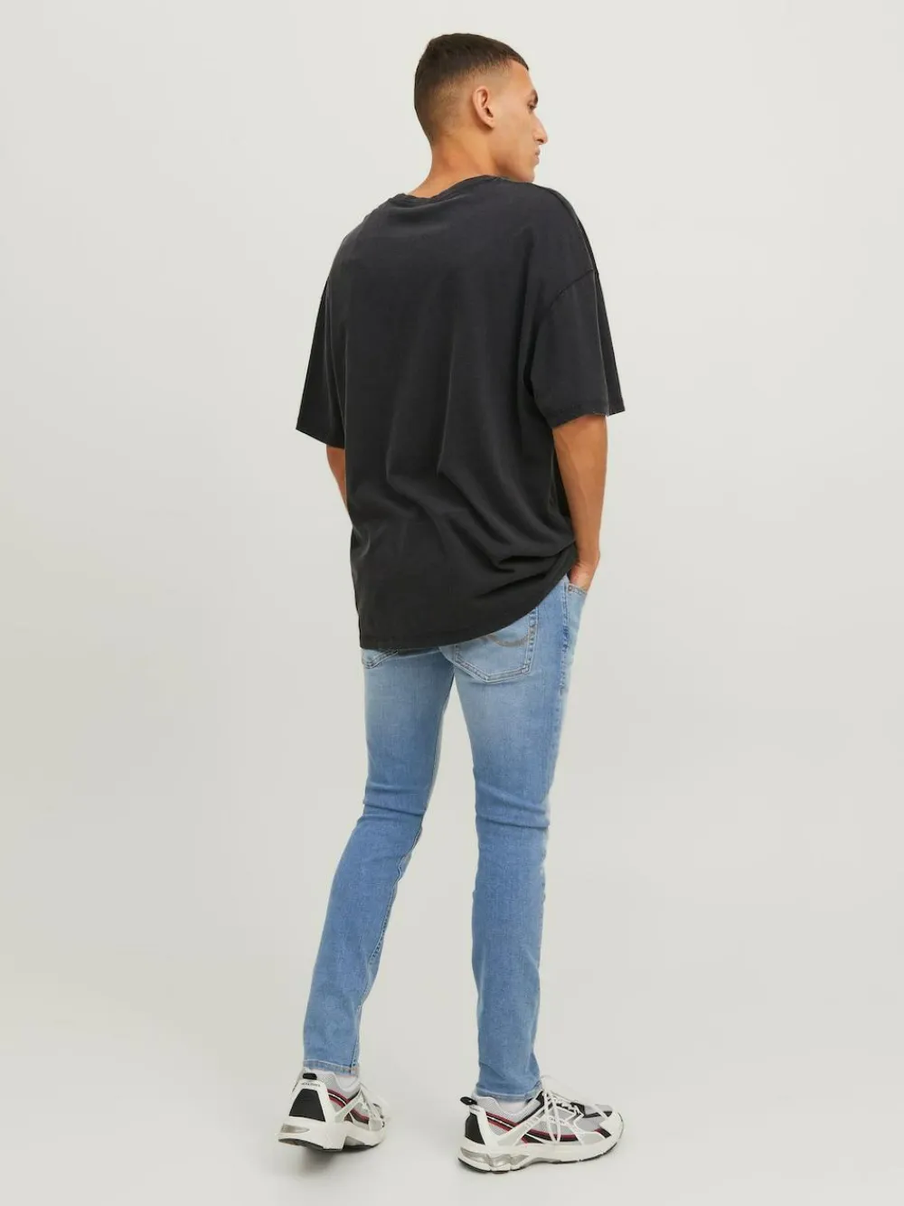 Sale JACK & JONES Liam Skinny Fit Jeans Blue