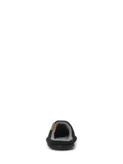 JACK & JONES JUNIOR Courdroy Mule Black Slippers^BOY Nightwear