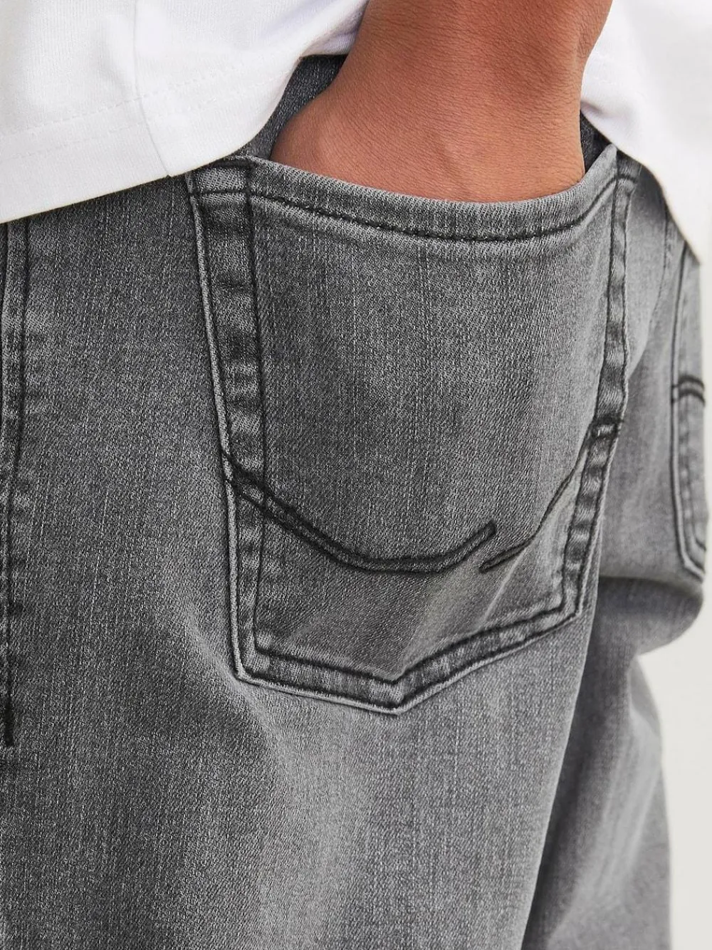 Best JACK & JONES JUNIOR Clark Regular Fit Jeans Grey