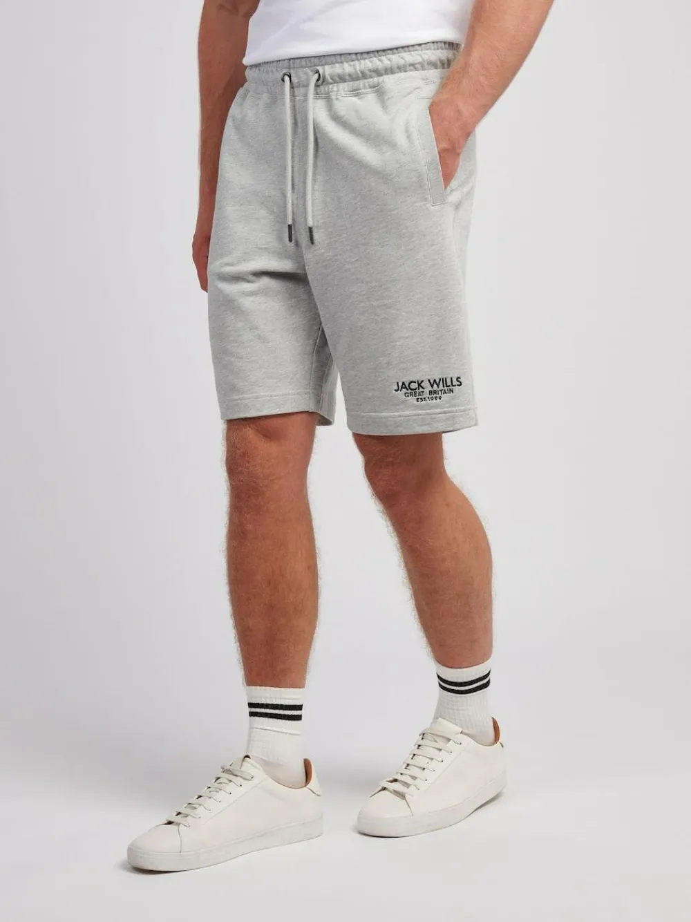 Clearance Jack Wills Loopback Shorts Grey